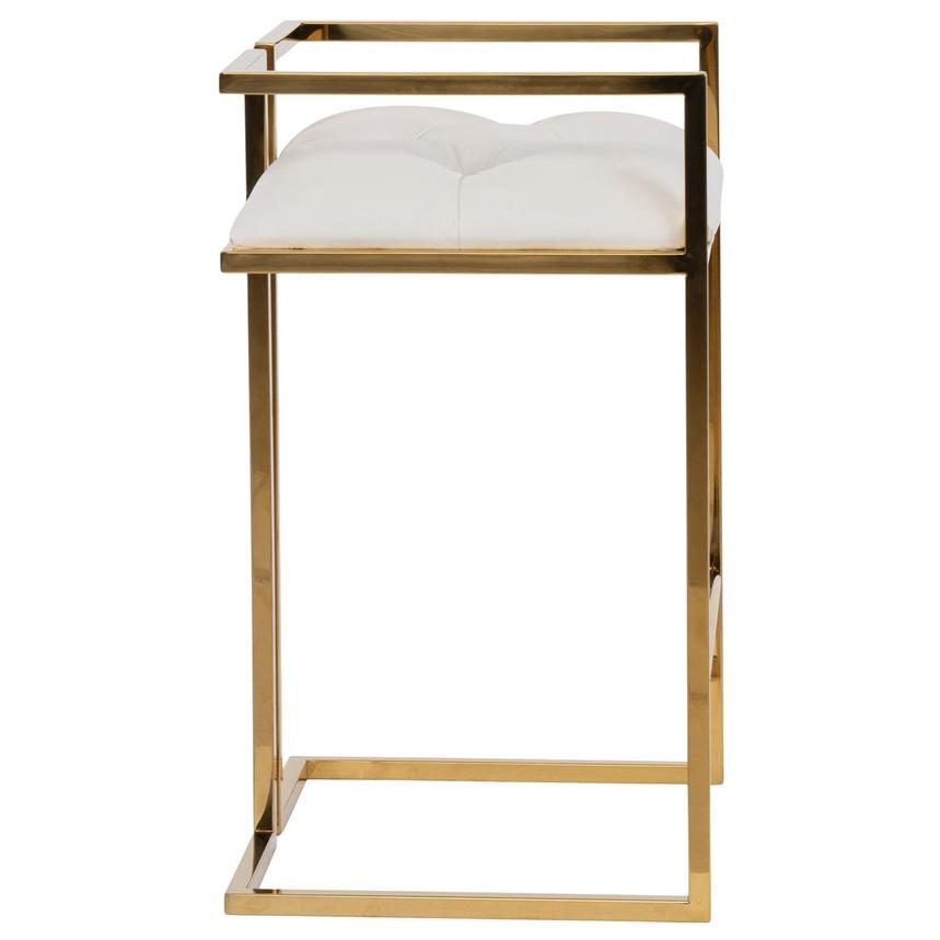 Dixie White/Gold Counter Stool alternate image, 4 of 8 images.