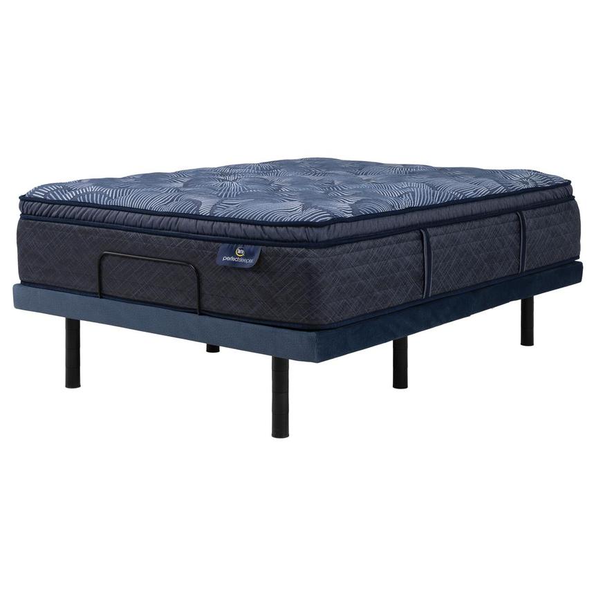 Cobalt Calm PT- Plush Full Mattress w/Motion Essentials VI Powered Base by Serta  alternate image, 2 of 7 images.