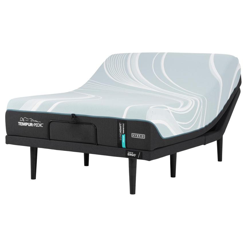 LuxeAdapt Medium Hybrid King Mattress w/Ergo® 3.0 Powered Base by Tempur-Pedic  main image, 1 of 6 images.