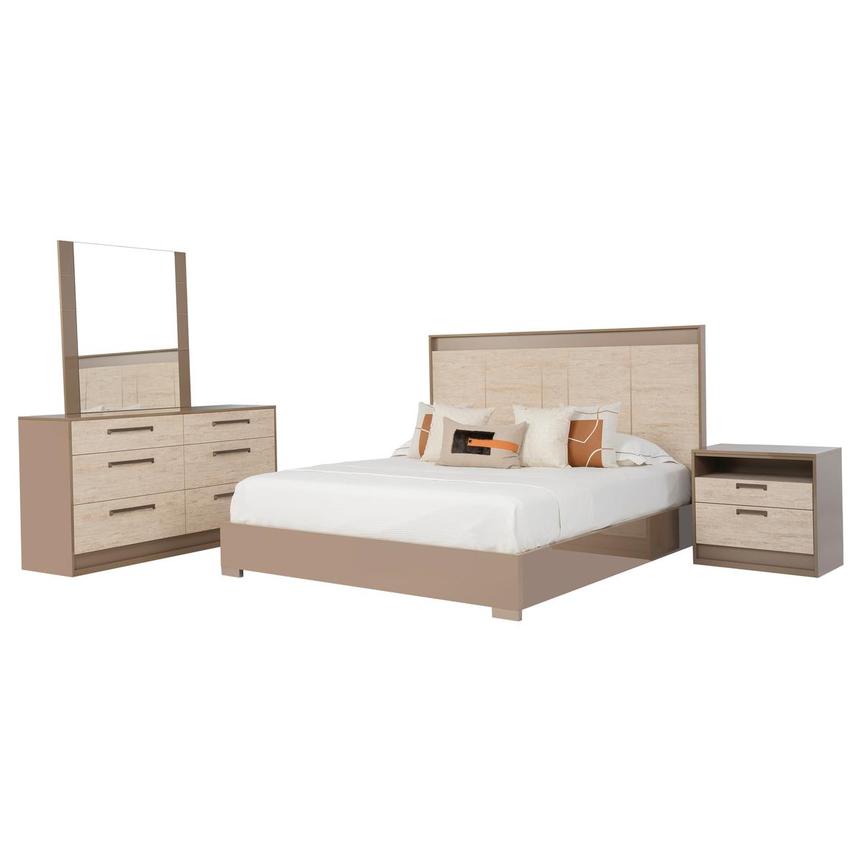 Jojo 4-Piece Queen Bedroom Set  main image, 1 of 6 images.