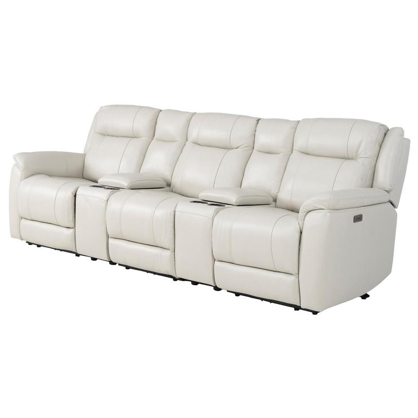 Samuel Home Theater Leather Seating with 5PCS/3PWR  alternate image, 3 of 9 images.