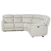 Samuel Leather Power Reclining Sectional with 5PCS/3PWR  alternate image, 3 of 8 images.