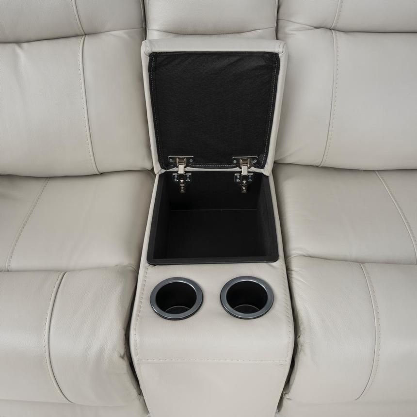 Samuel Home Theater Leather Seating with 5PCS/3PWR alternate image, 4 of 9 images.