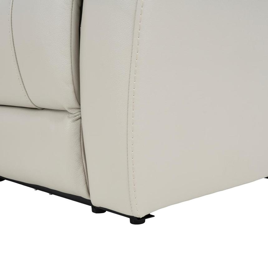 Samuel Leather Power Reclining Sectional with 6PCS/2PWR alternate image, 9 of 10 images.