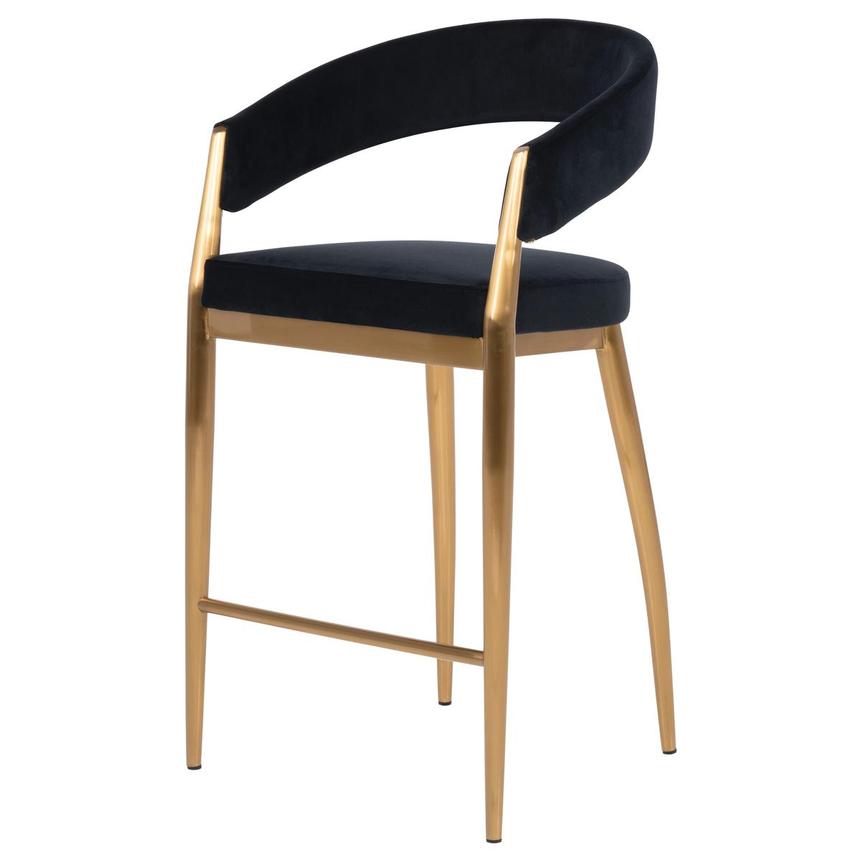 Britney Black Counter Stool main image, 1 of 8 images.