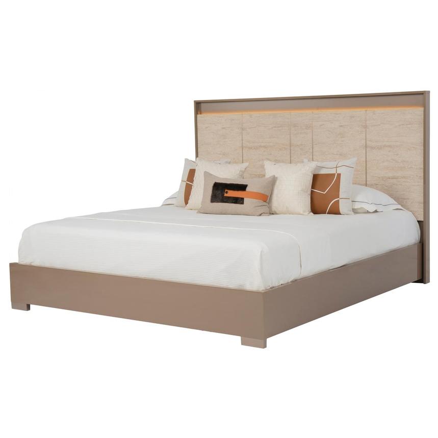 Jojo King Panel Bed main image, 1 of 9 images.