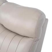 Neptune Gray Leather Power Reclining Sofa  alternate image, 8 of 15 images.