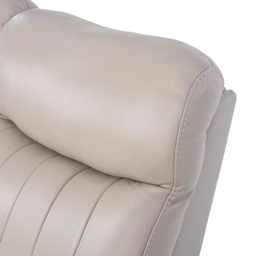 Neptune Gray Leather Power Reclining Sofa alternate image, 8 of 15 images.