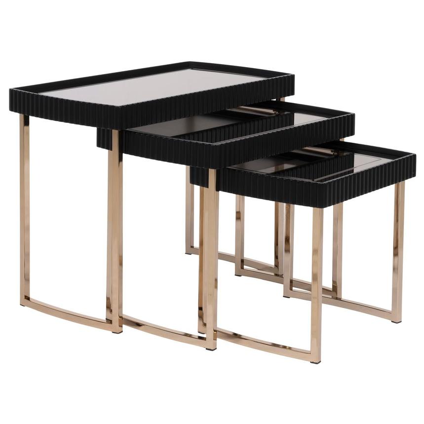 Lainey Dark Gray Nesting Tables Set of 3  alternate image, 5 of 10 images.