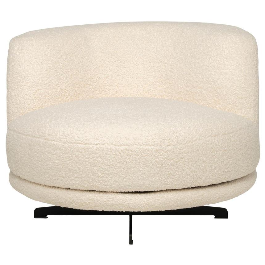 Rhea Cream Swivel Chair  alternate image, 2 of 9 images.