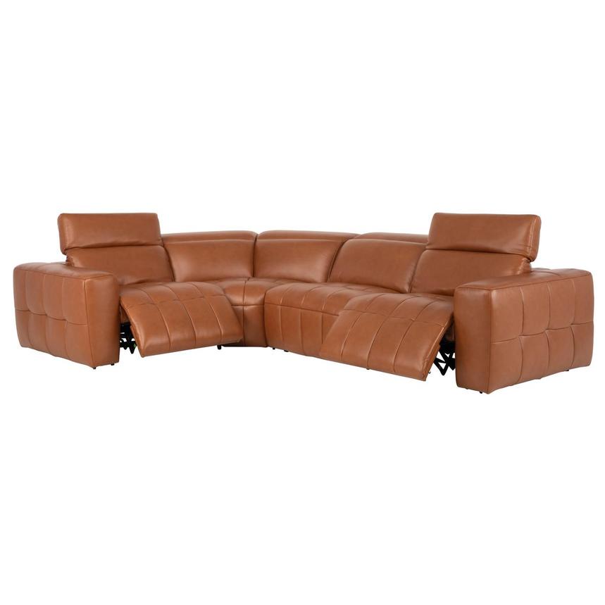 Chai Leather Power Reclining Sectional with 4PCS/2PWR  alternate image, 3 of 9 images.