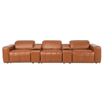Chai Home Theater Leather Seating with 5PCS/3PWR