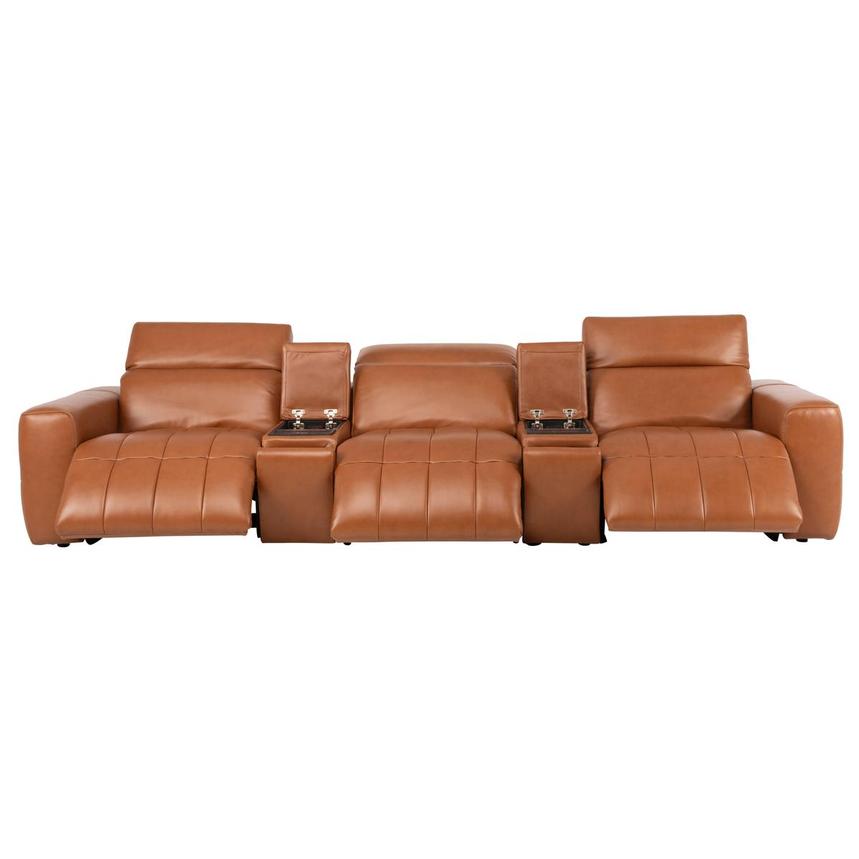 Chai Home Theater Leather Seating with 5PCS/3PWR  alternate image, 2 of 10 images.