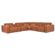 Chai Leather Power Reclining Sectional with 6PCS/2PWR  main image, 1 of 11 images.