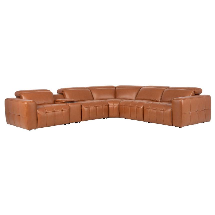 Chai Leather Power Reclining Sectional with 6PCS/3PWR main image, 1 of 11 images.