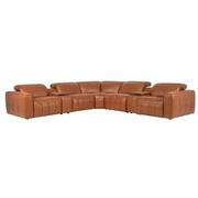 Chai Leather Power Reclining Sectional with 7PCS/3PWR  main image, 1 of 11 images.