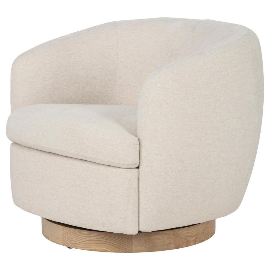 Leyla II Cream Accent Chair main image, 1 of 8 images.