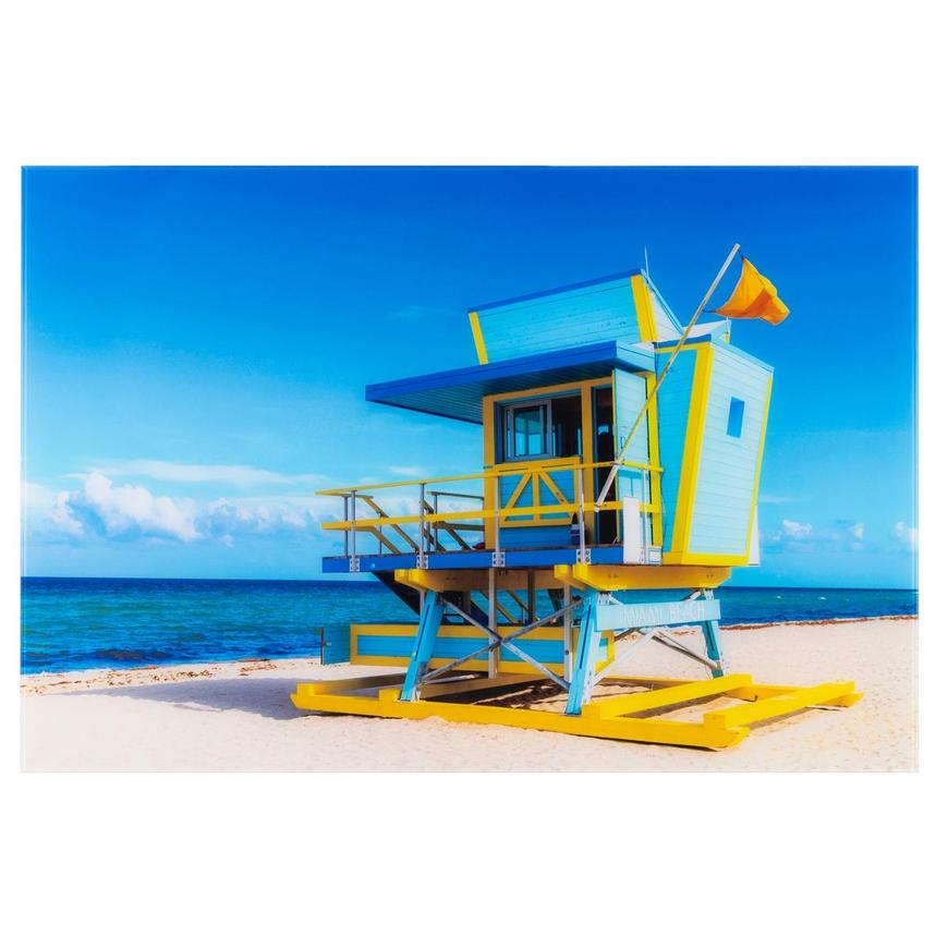 Miami Beach II Acrylic Wall Art main image, 1 of 4 images.