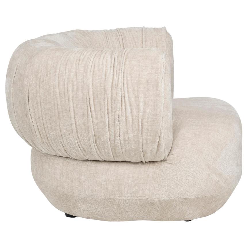 Donna Cream Accent Chair alternate image, 3 of 9 images.