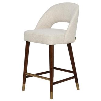 Charming White Counter Stool
