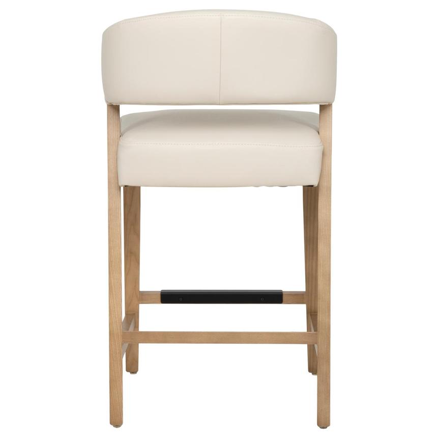 Kayla Taupe Leather Counter Stool  alternate image, 5 of 10 images.