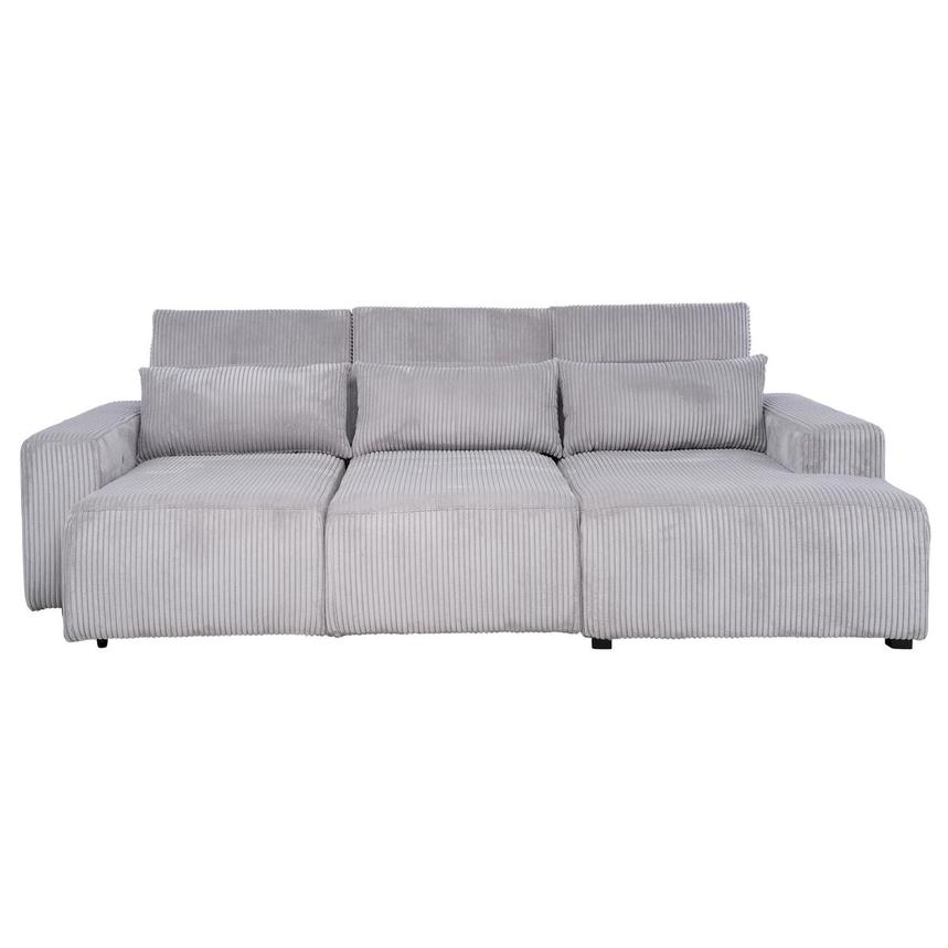 Flow Sliding Sofa w/Right Chaise  alternate image, 3 of 11 images.