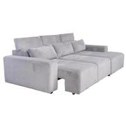 Flow Gray Sliding Sofa w/Right Chaise  alternate image, 4 of 11 images.