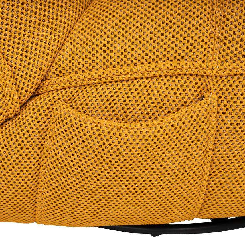 Wyatt Yellow Swivel Glider Recliner alternate image, 11 of 13 images.