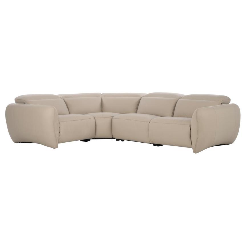 Baloo Leather Power Reclining Sectional with 4PCS/2PWR  main image, 1 of 7 images.