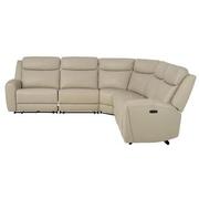 Miata Leather Power Reclining Sectional with 5PCS/2PWR  alternate image, 3 of 10 images.