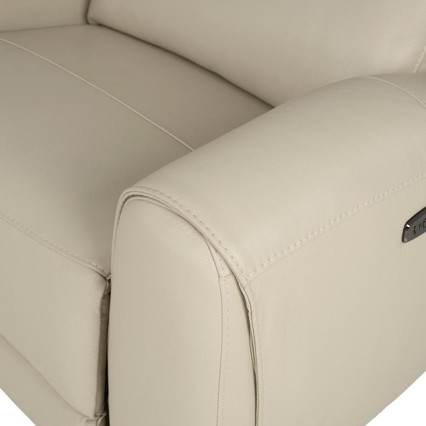 Miata Leather Power Reclining Sectional with 5PCS/2PWR  alternate image, 7 of 10 images.