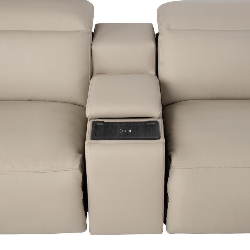 Baloo Leather Power Reclining Sectional with 6PCS/2PWR  alternate image, 5 of 12 images.