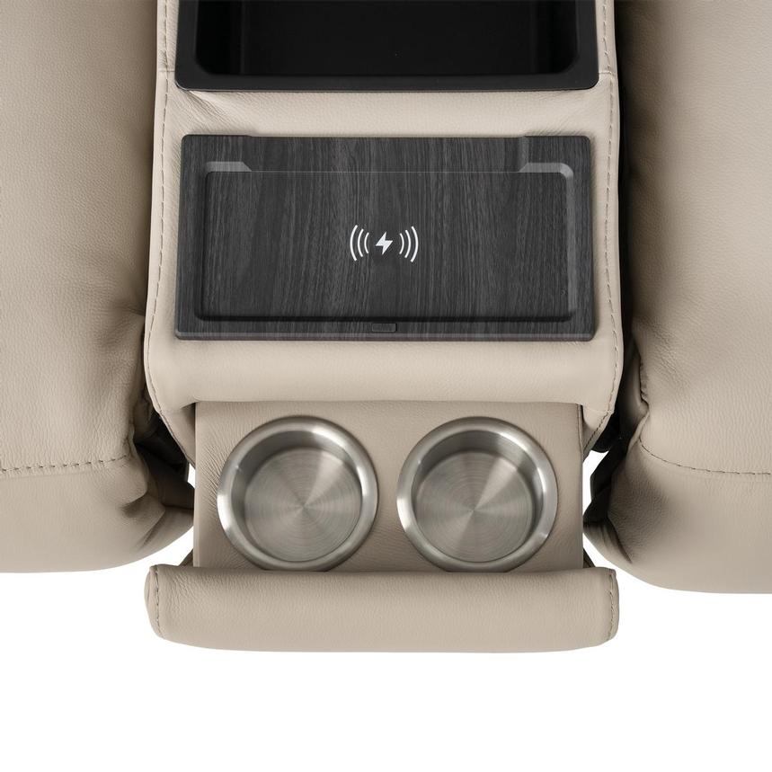 Baloo Leather Power Reclining Sectional with 6PCS/3PWR  alternate image, 6 of 12 images.