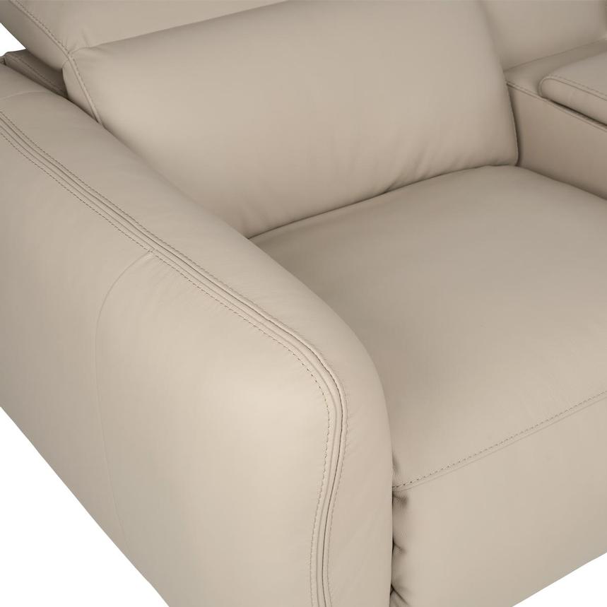 Baloo Leather Power Reclining Sectional with 6PCS/3PWR  alternate image, 10 of 12 images.