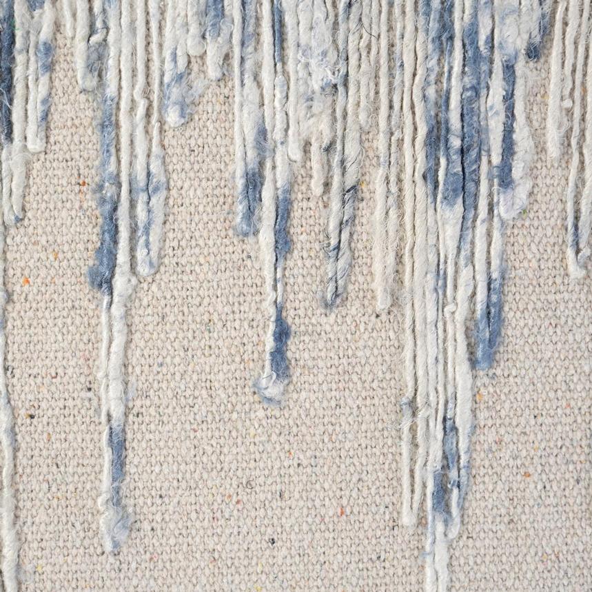 Malla Natural/Blue Accent Pillow  alternate image, 3 of 3 images.