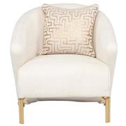 Adana Cream Chair  alternate image 3 of 4 images.