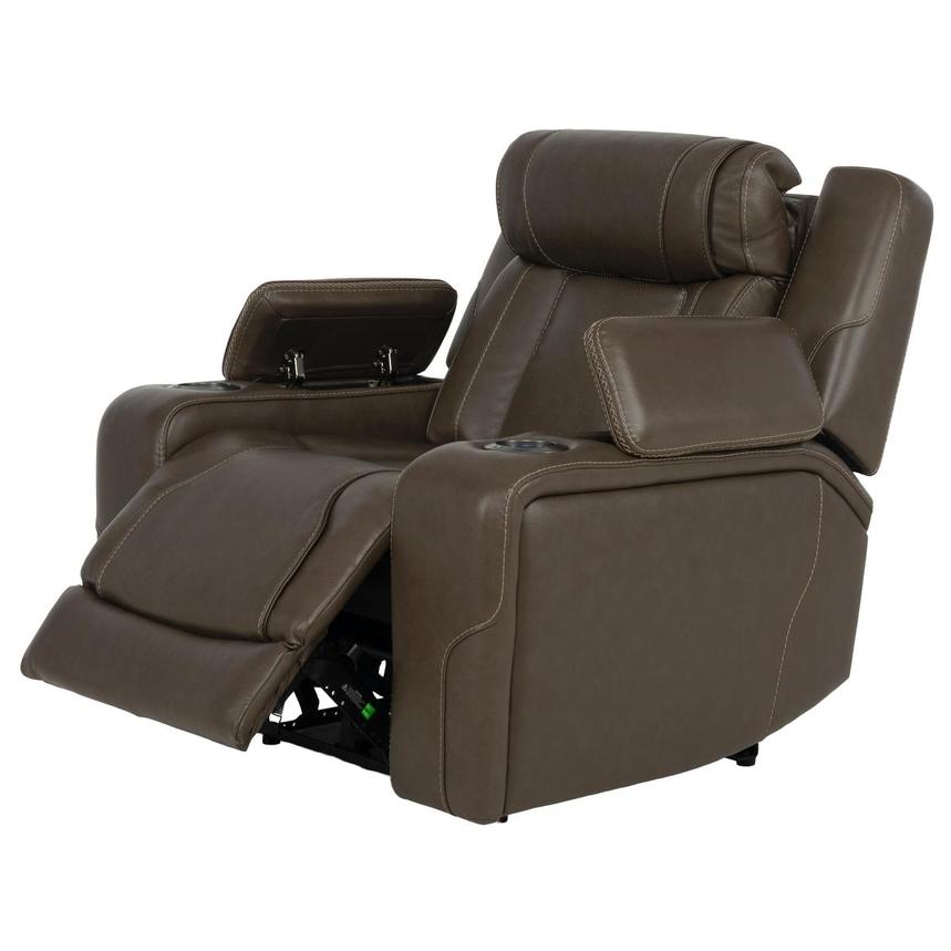 Aston Leather Power Recliner  alternate image, 2 of 11 images.