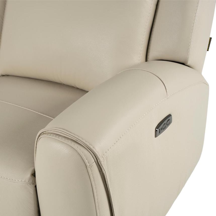 Miata Leather Power Reclining Loveseat  alternate image, 7 of 10 images.