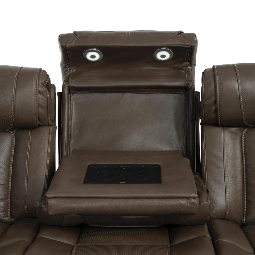 Aston Leather Power Reclining Sofa  alternate image, 5 of 15 images.