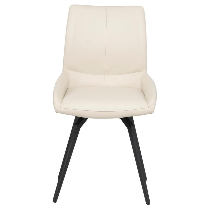 Nona Cream Swivel Side Chair  alternate image, 3 of 7 images.