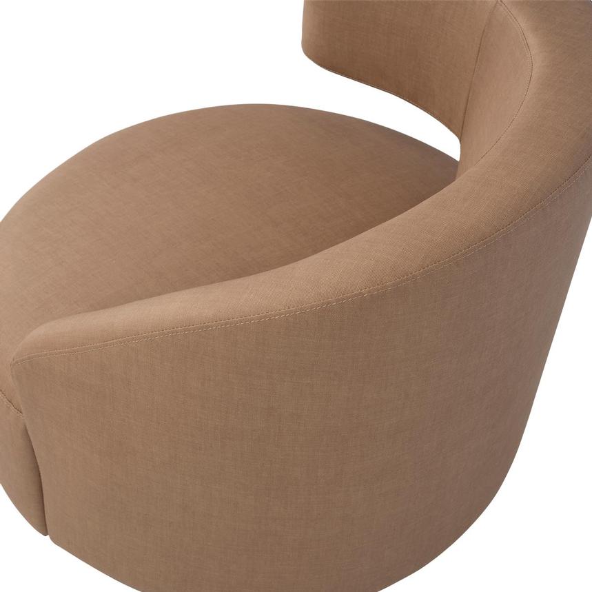 Okru III Brown Accent Chair alternate image, 6 of 10 images.
