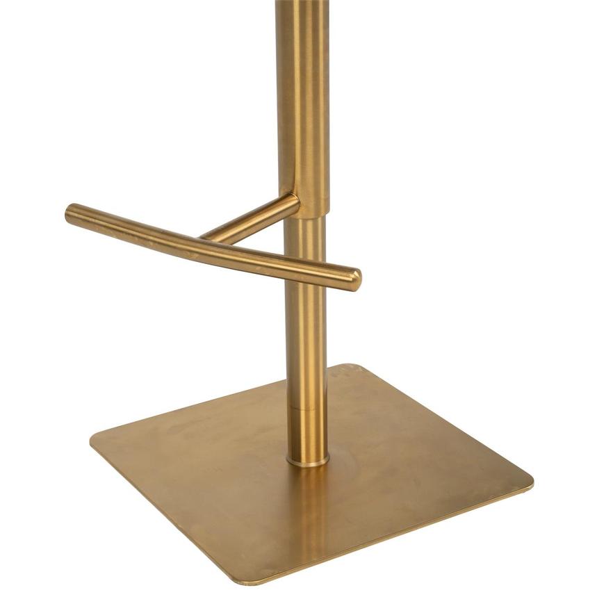 Bold White/Gold Adjustable Stool alternate image, 9 of 9 images.