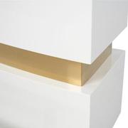 Xenia White/Gold Bar  alternate image, 8 of 10 images.