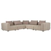 Chevron Sectional Sofa  main image, 1 of 8 images.