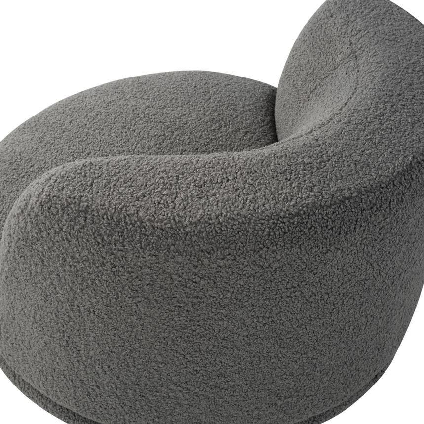 Rhea Gray Swivel Chair  alternate image, 5 of 8 images.