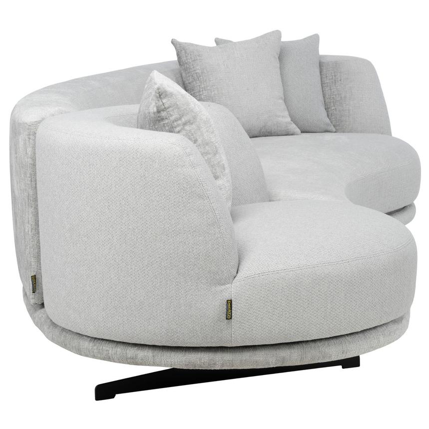 Rhea Gray Swivel Sofa  alternate image, 5 of 11 images.