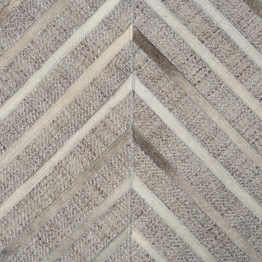 Vector  Brown Cowhide Patchwork 8' x 10' Area Rug  alternate image, 5 of 5 images.