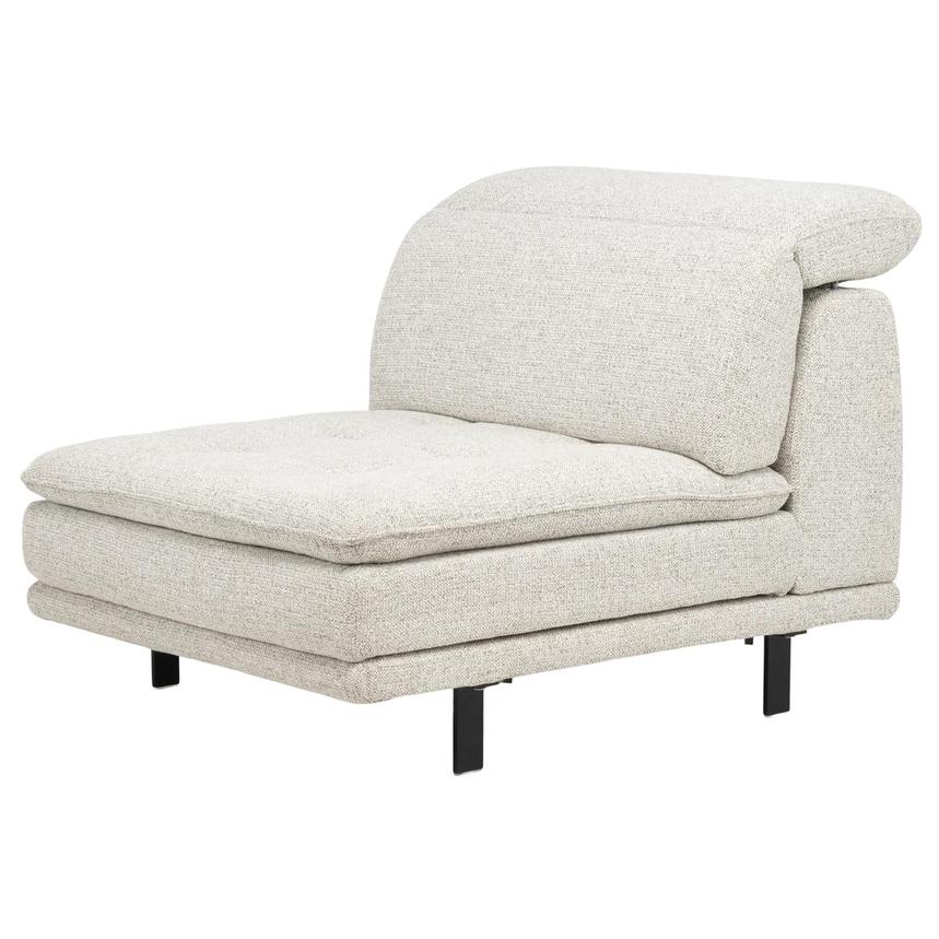 Belana Gray Armless Chair main image, 1 of 6 images.