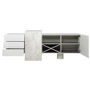 Luxe Line White Console Table  alternate image, 2 of 11 images.