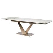 Chantelle Extendable Dining Table  alternate image, 2 of 9 images.